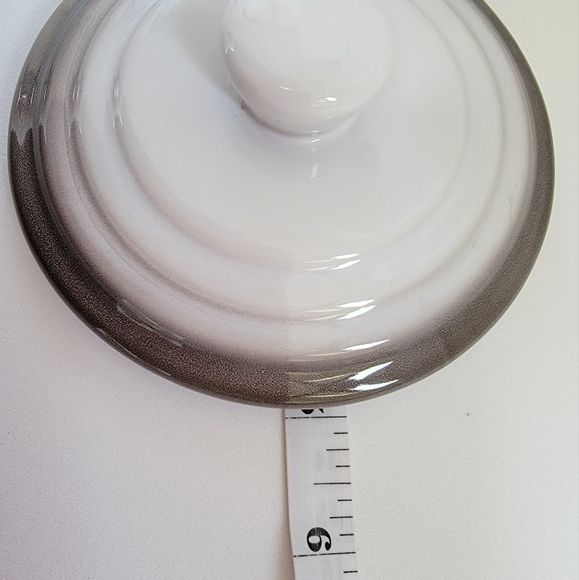 MINI Ceramic Casserole/Soup Dish Set with Lids EUC - Picture 4 of 6